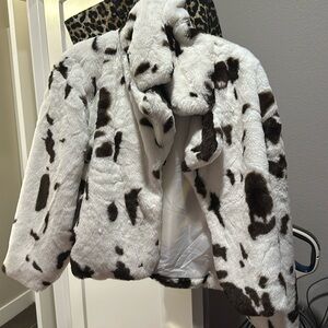 Cow Fur Jacket
